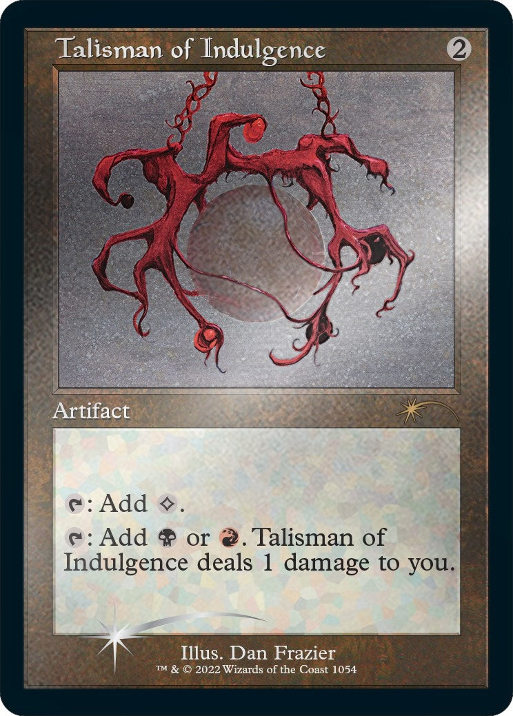 Image for Talisman of Indulgence (Retro Frame) (Foil Etched) (1054) - Magic: The Gathering
