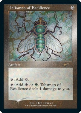 Image for Talisman of Resilience (Retro Frame) (Foil Etched) (1059) - Magic: The Gathering