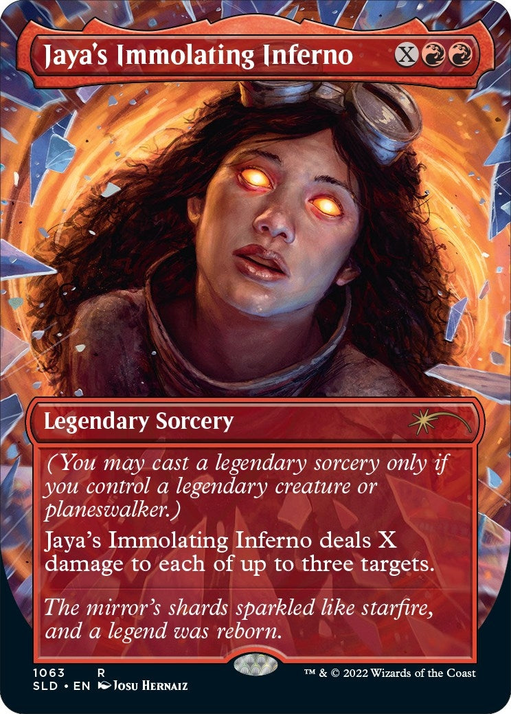 Image for Jaya's Immolating Inferno (1063) - Magic: The Gathering