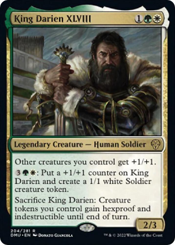 Image for King Darien XLVIII (204) - Magic: The Gathering