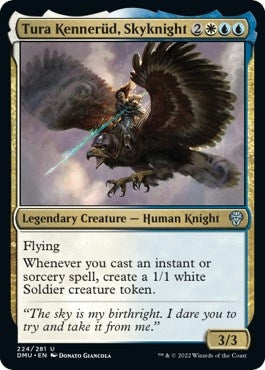 Image for Tura Kennerud, Skyknight (224) (DMU) - Magic: The Gathering