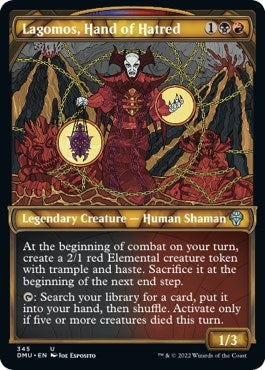 Image for Lagomos, Hand of Hatred (Textured Foil) (345) - Magic: The Gathering