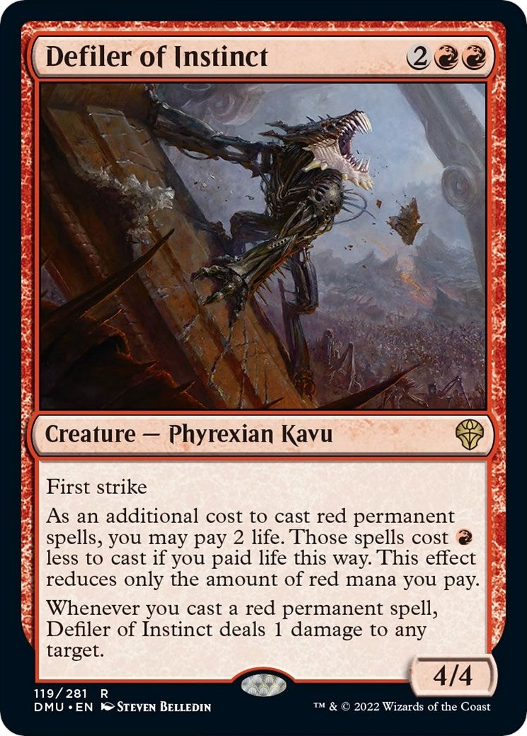 Image for Defiler of Instinct (119) (DMU) - Magic: The Gathering