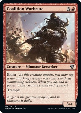 Image for Coalition Warbrute (118) (DMU) - Magic: The Gathering