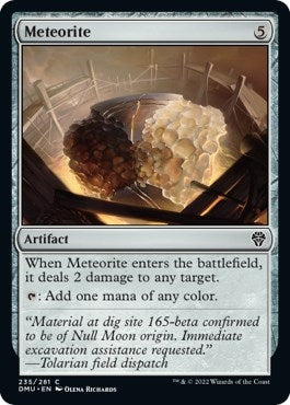 Image for Meteorite (235) (DMU) - Magic: The Gathering