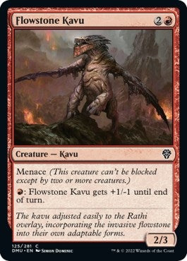Image for Flowstone Kavu (125) (DMU) - Magic: The Gathering