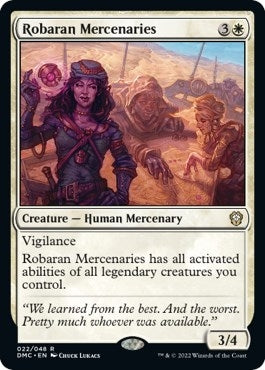 Image for Robaran Mercenaries (22) - Magic: The Gathering