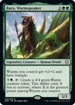 Image for Baru, Wurmspeaker (26) - Magic: The Gathering