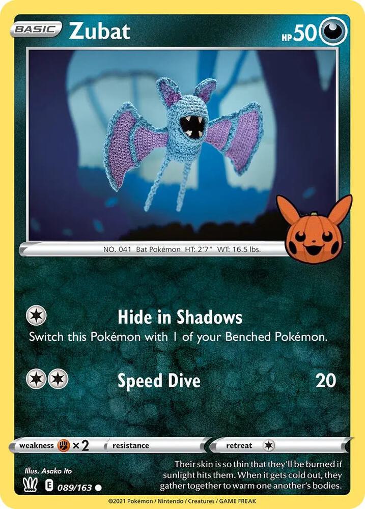 Image for Zubat (089/163) (TTBB) - Pokemon
