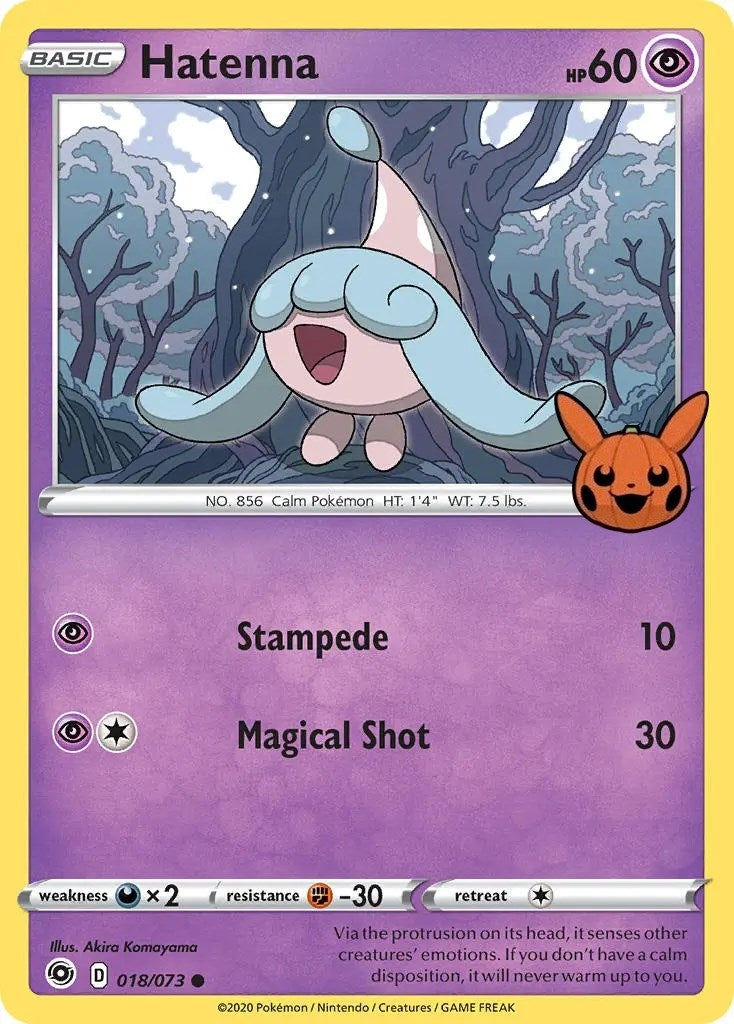 Image for Hatenna (018/073) (TTBB) - Pokemon