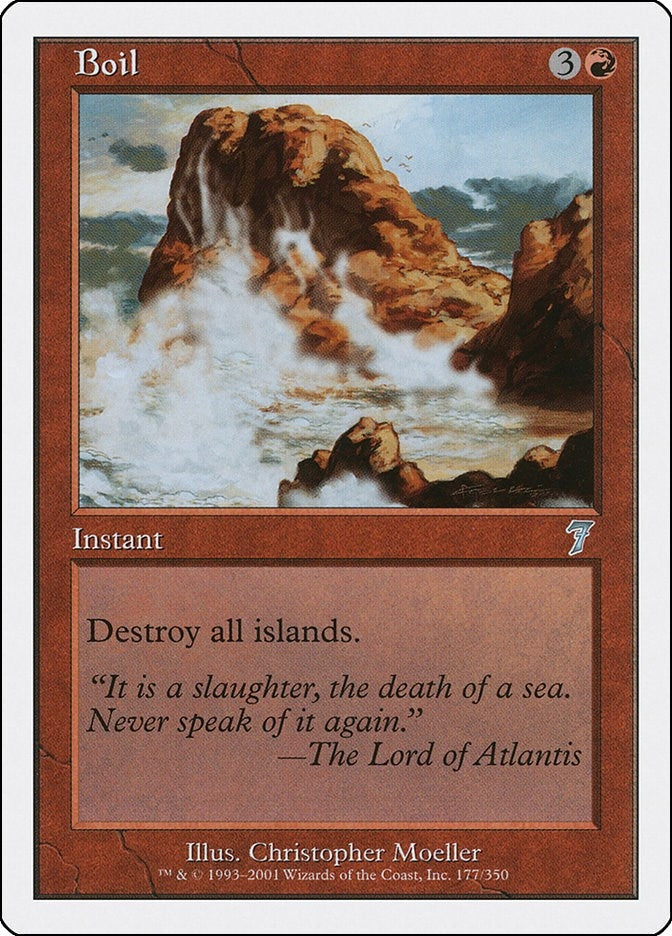 Image for Boil (177) - Magic: The Gathering