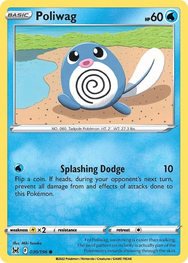 Image for Poliwag (030/196) (SWSH11) - Pokemon