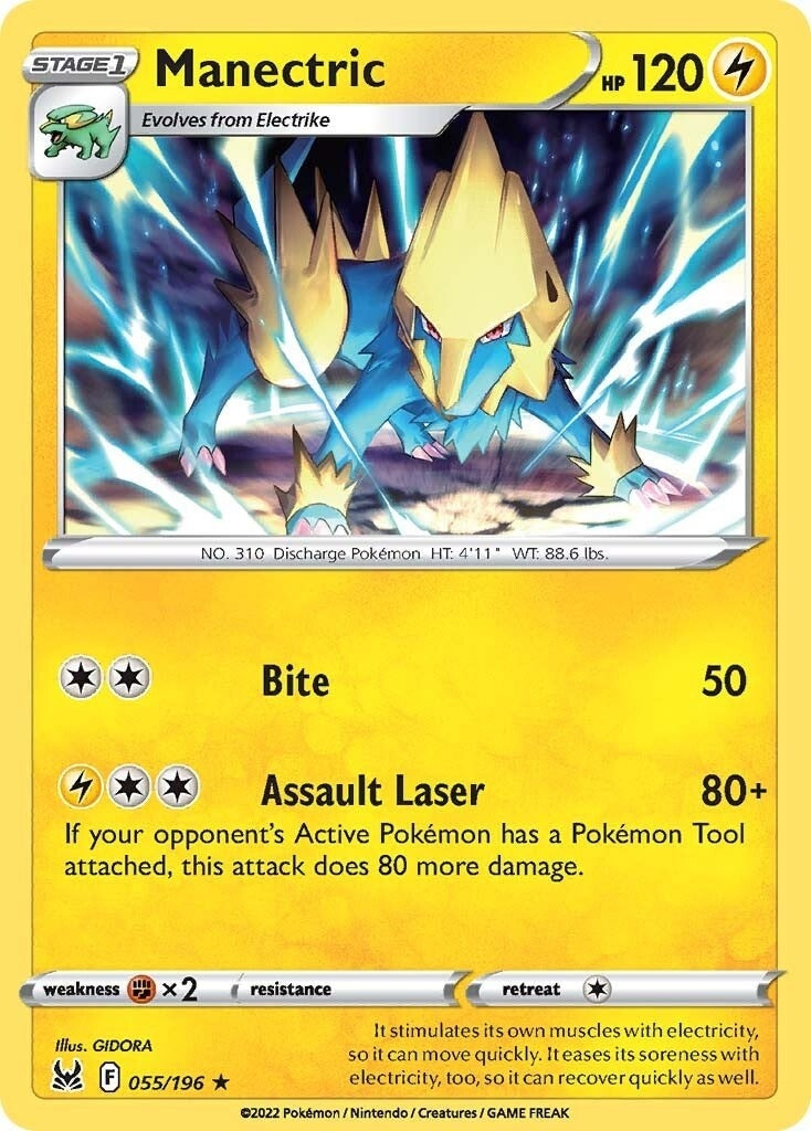 Image for Manectric (055/196) (SWSH11) - Pokemon