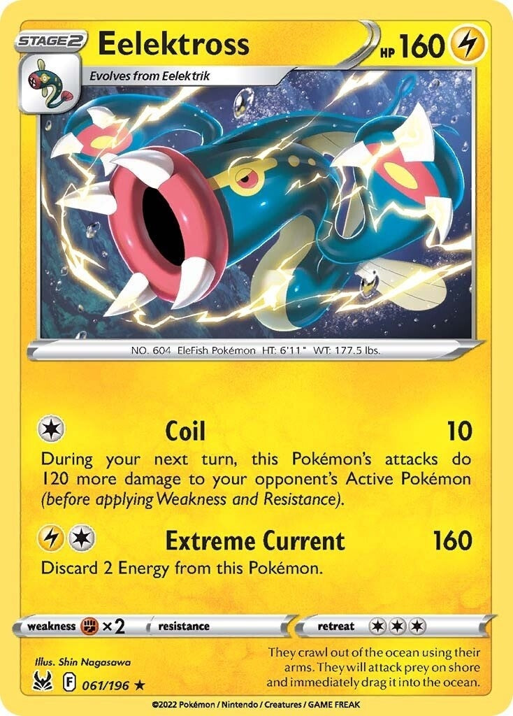 Image for Eelektross (061/196) (SWSH11) - Pokemon
