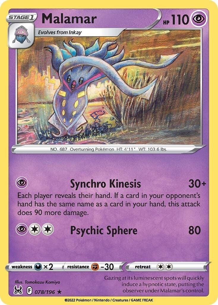 Image for Malamar (078/196) (SWSH11) - Pokemon