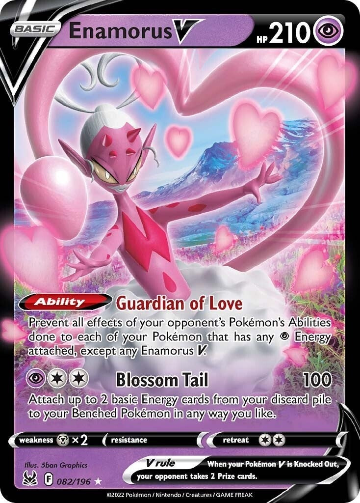 Image for Enamorus V (082/196) (SWSH11) - Pokemon