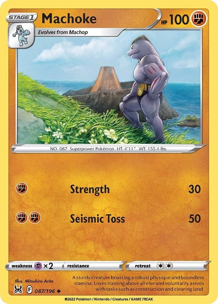 Image for Machoke (087/196) (SWSH11) - Pokemon