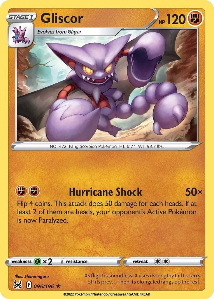 Image for Gliscor (096/196) (SWSH11) - Pokemon