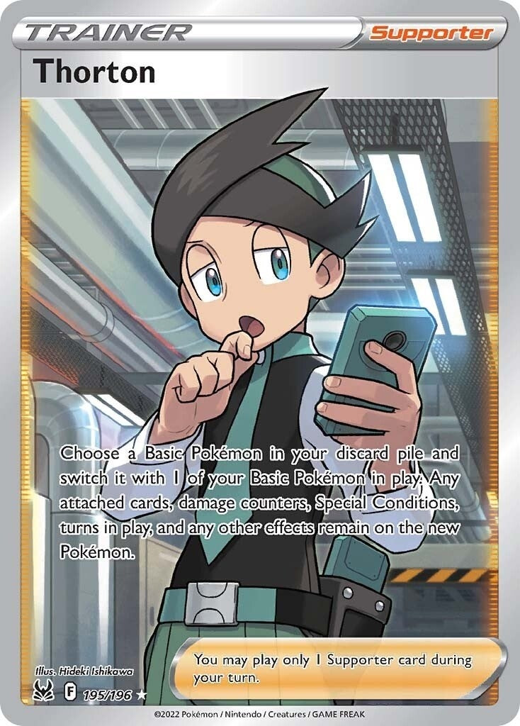 Image for Thorton (Full Art) (195/196) (SWSH11) - Pokemon