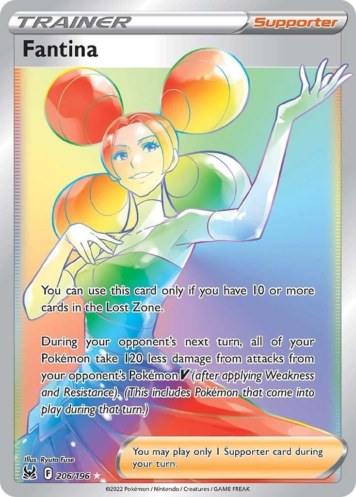 Image for Fantina (Secret) (206/196) (SWSH11) - Pokemon