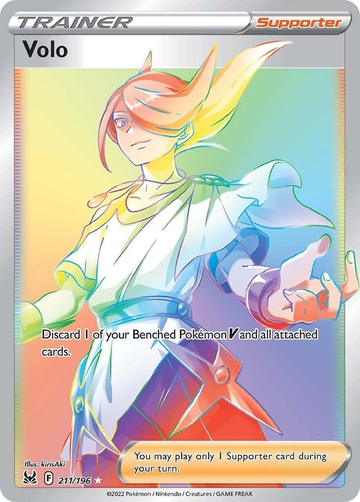 Image for Volo (Secret) (211/196) (SWSH11) - Pokemon