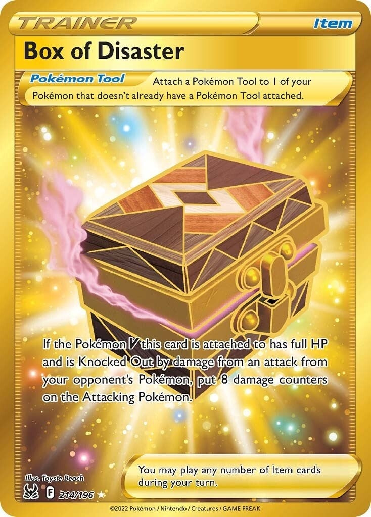 Image for Box of Disaster (Secret) (214/196) (SWSH11) - Pokemon
