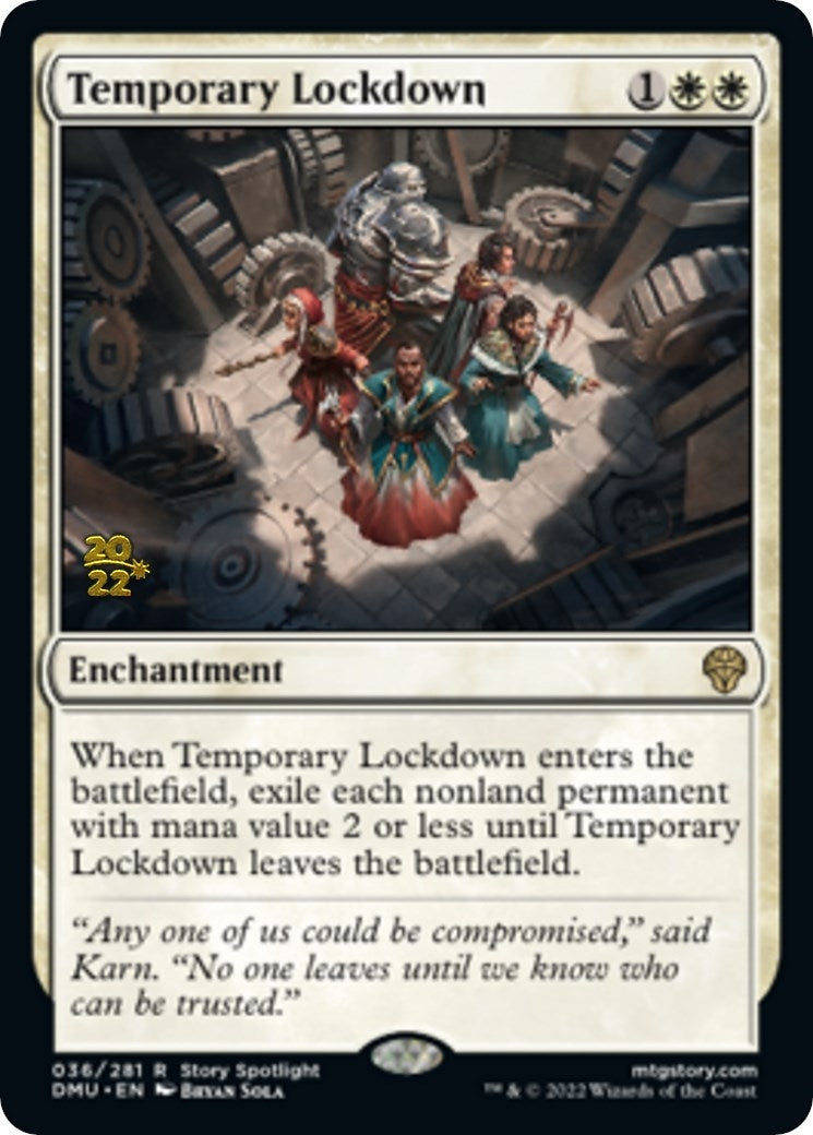 Image for Temporary Lockdown (36) - Magic: The Gathering