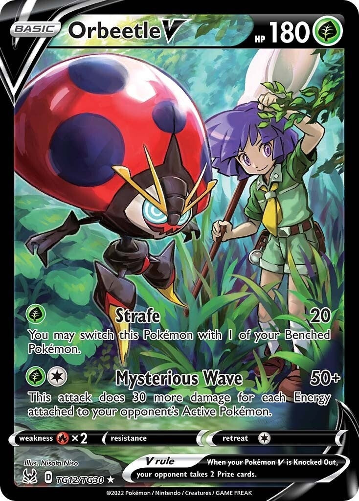 Image for Orbeetle V (TG12/TG30) (SWSH11: TG) - Pokemon