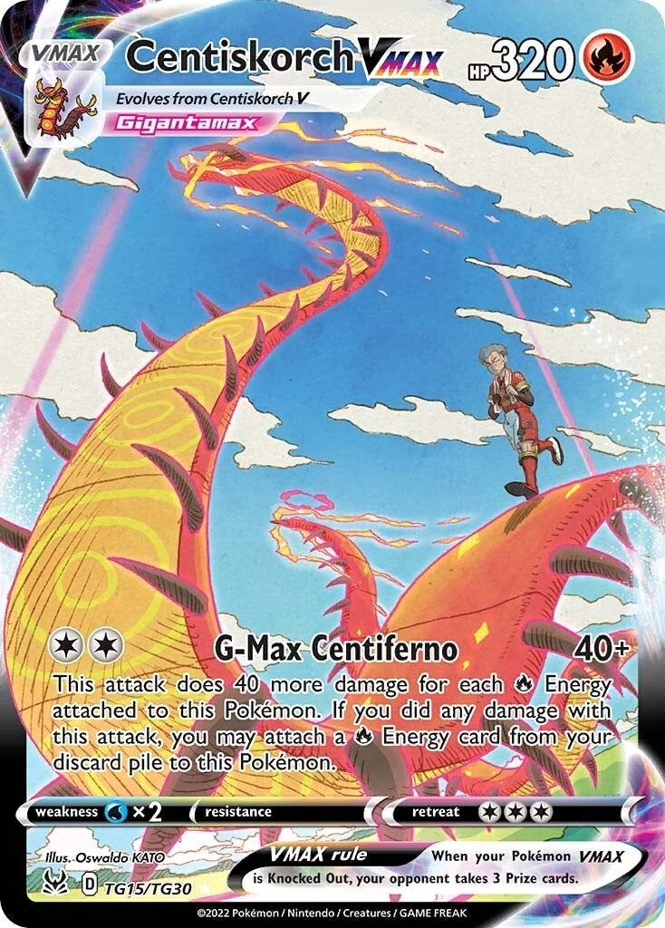Image for Centiskorch VMAX (TG15/TG30) (SWSH11: TG) - Pokemon