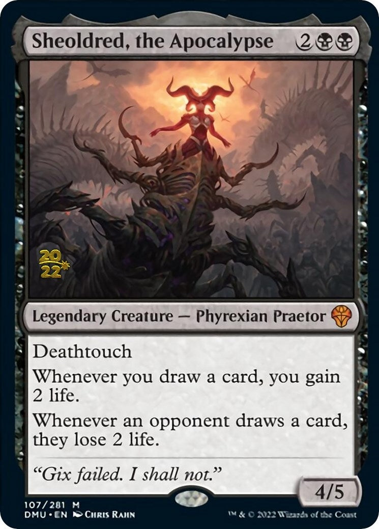 Image for Sheoldred, the Apocalypse (107) - Magic: The Gathering