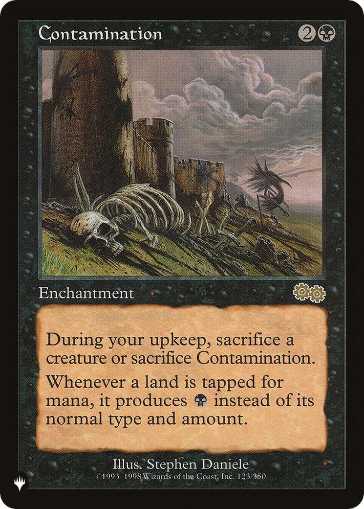 Image for Contamination (123/350) - Magic: The Gathering