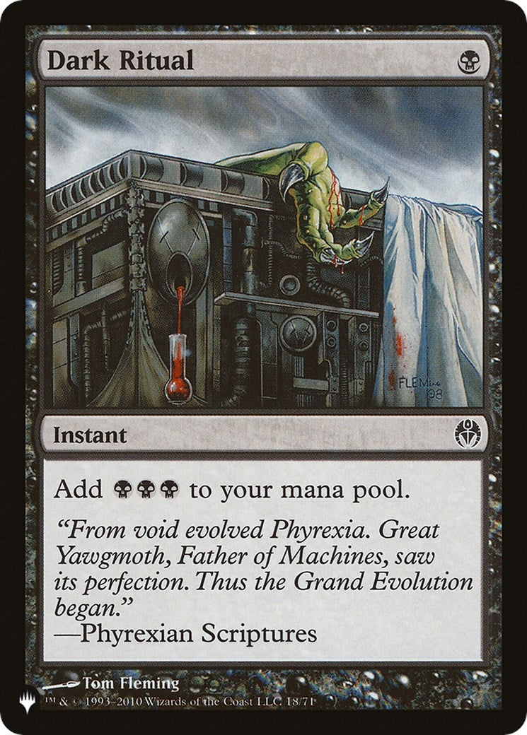 Image for Dark Ritual (DDE) (18/71) (LIST) - Magic: The Gathering