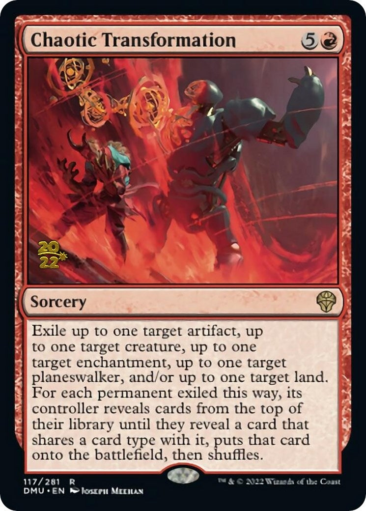 Image for Chaotic Transformation (117) - Magic: The Gathering