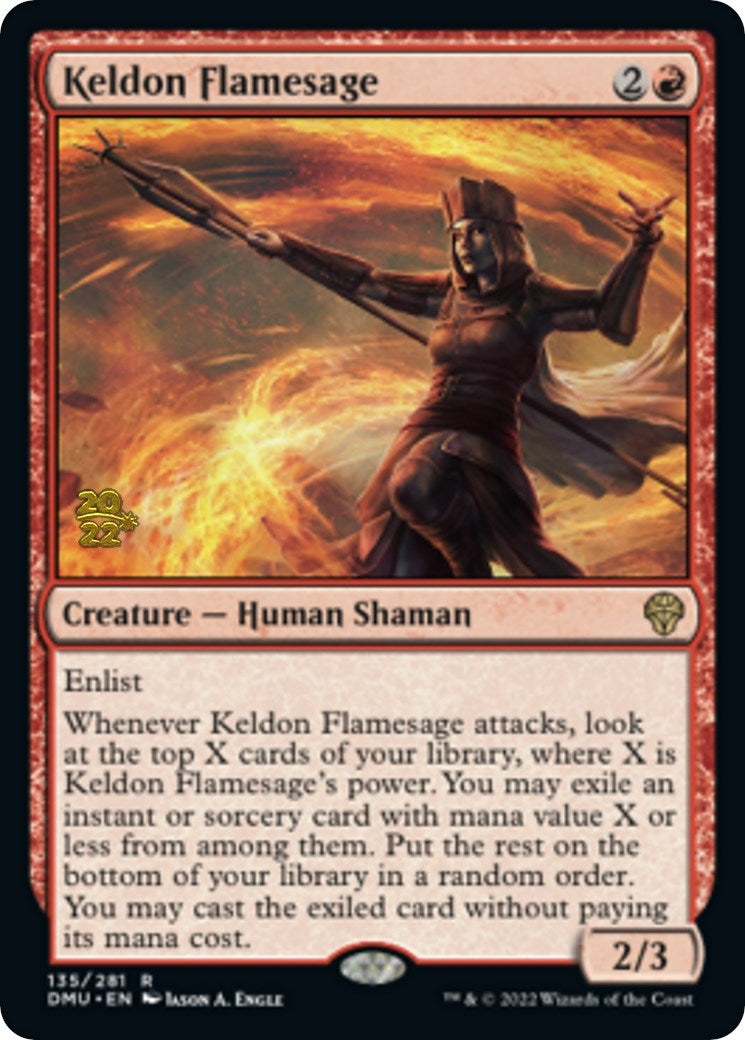 Image for Keldon Flamesage (135) - Magic: The Gathering