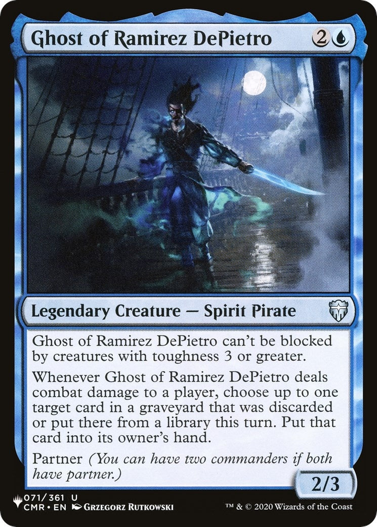 Image for Ghost of Ramirez DePietro (071/361) - Magic: The Gathering