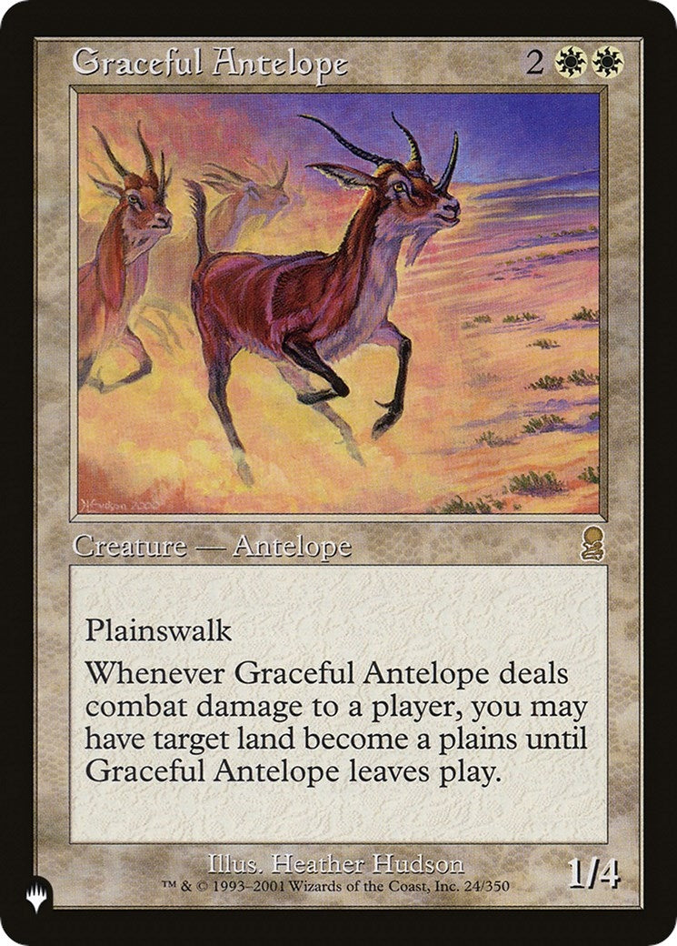 Image for Graceful Antelope (24/350) (LIST) - Magic: The Gathering