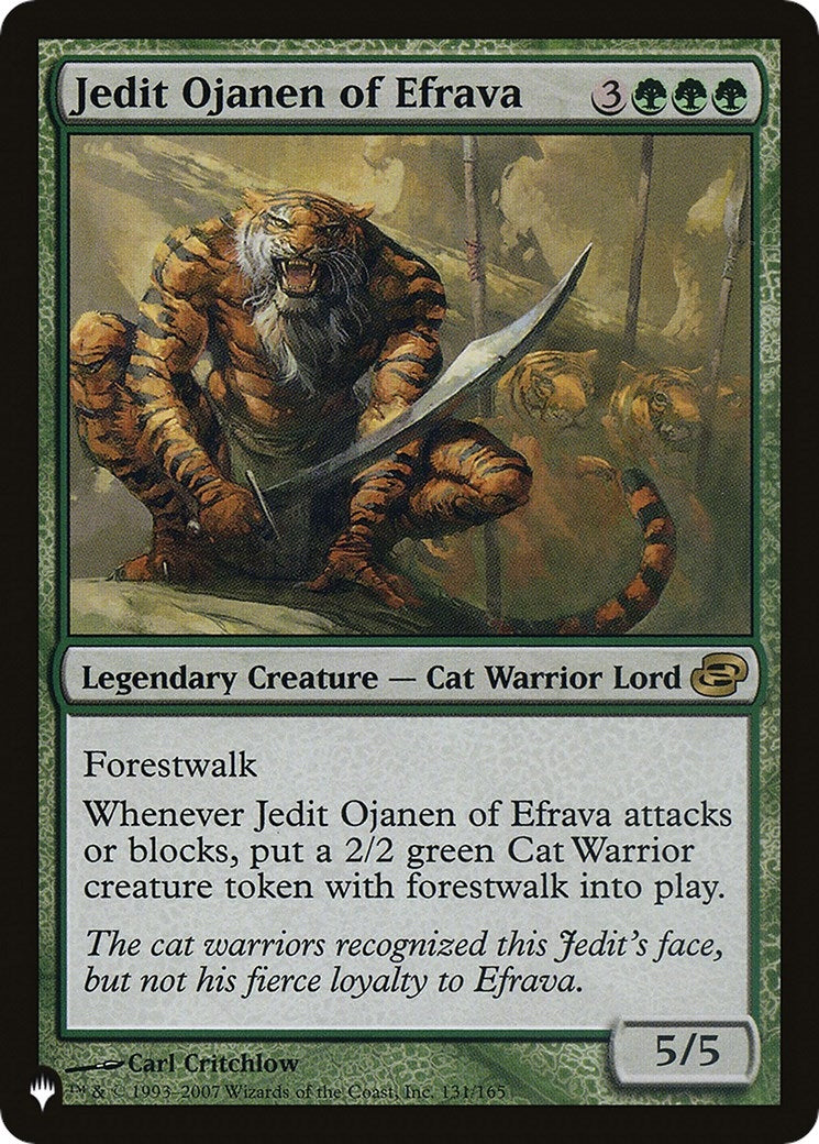 Image for Jedit Ojanen of Efrava (131/165) - Magic: The Gathering