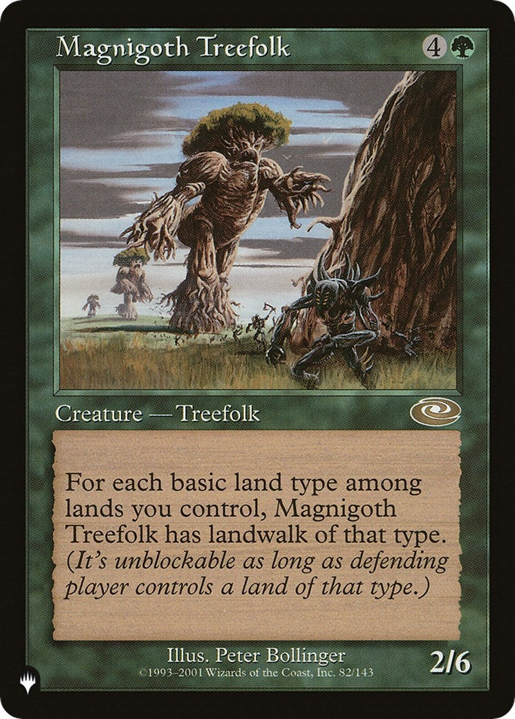 Image for Magnigoth Treefolk (82/143) - Magic: The Gathering