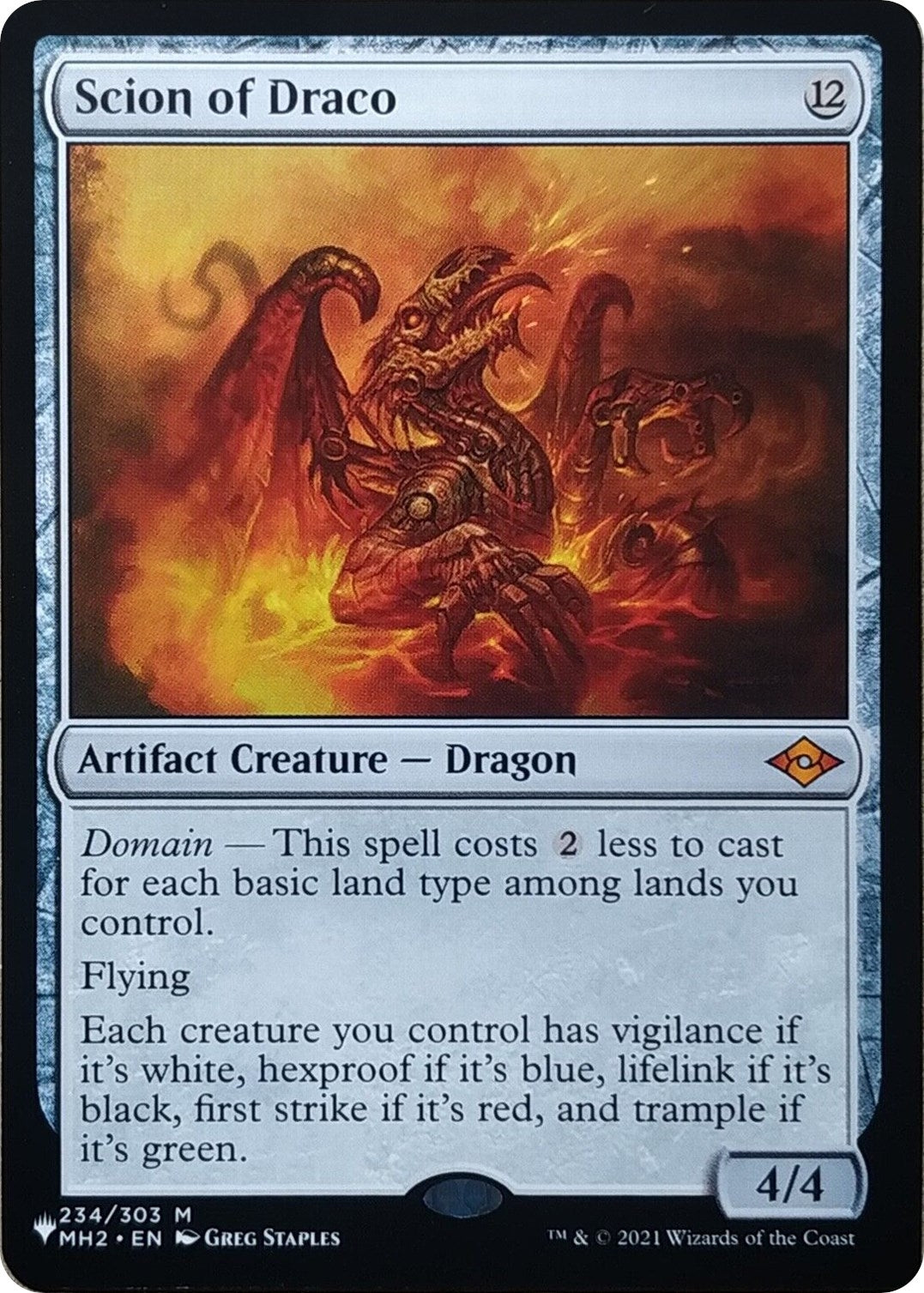 Image for Scion of Draco (234/303) (LIST) - Magic: The Gathering