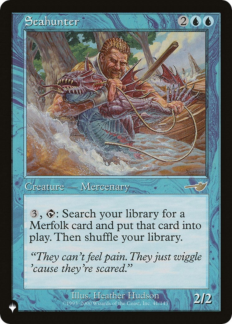 Image for Seahunter (41/143) - Magic: The Gathering