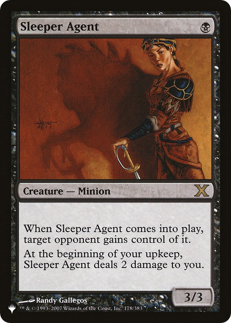 Image for Sleeper Agent (178/383) (LIST) - Magic: The Gathering