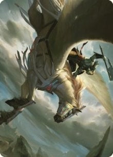Image for Cleaving Skyrider Art Card (5) (ASDMU) - Magic: The Gathering