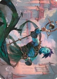Image for Haughty Djinn Art Card (15) (ASDMU) - Magic: The Gathering