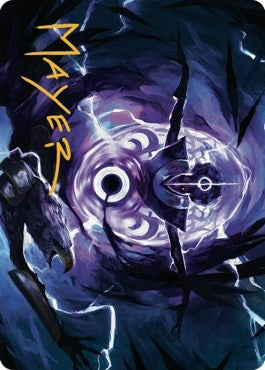 Image for Rona's Vortex Art Card (Gold-Stamped Signature) (16) (ASDMU) - Magic: The Gathering