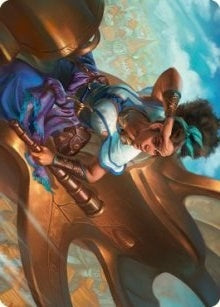 Image for Talas Lookout Art Card (17) (ASDMU) - Magic: The Gathering