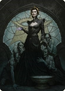 Image for Liliana of the Veil Art Card (24) (ASDMU) - Magic: The Gathering