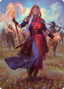Image for Jaya, Fiery Negotiator Art Card (34/81) (34) (ASDMU) - Magic: The Gathering