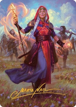 Image for Jaya, Fiery Negotiator Art Card (34/81) (Gold-Stamped Signature) (34) (ASDMU) - Magic: The Gathering