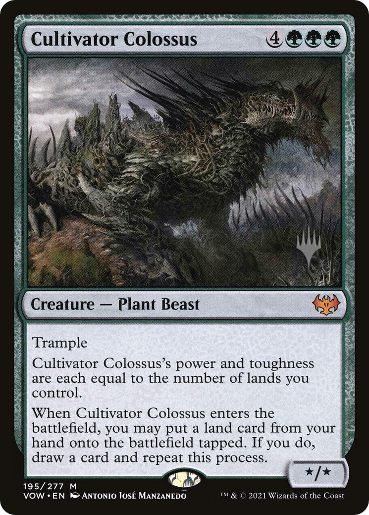 Image for Cultivator Colossus (195) (PPDMU) - Magic: The Gathering