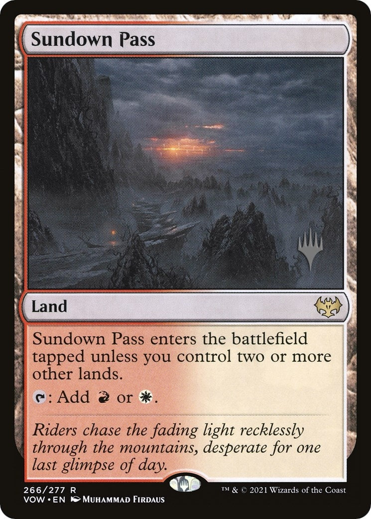 Image for Sundown Pass (266) - Magic: The Gathering